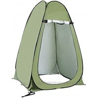 Tente Légère Pliable Camping Plage Pop-Up Portable Tente De Douche Extérieure Portable Tente De Confidentialité Tante Toilette Vesticule,Vert,One Person