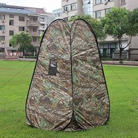 Toilette extérieure Confidentialité Camping Portable Tente Pop Up Tente Camouflage extérieur Changement Dressing Douche pour Randonnée Camping