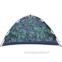 WANGYUXIA Grande Tente De Plage Tente Automatique De Camping À Double Porte Extérieure pour 3-4 Personnes Anti UV Tente Auvent De Plage pour La Pêche La Randonnée Le Camping