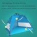 YZDKJDZ Tente de plage légère installation instantanée portable anti-UV tente de plage pour 3 à 4 personnes pour camping en plein air pique-nique pêche tente de plage pour bébé