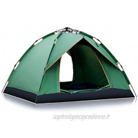 Zunruishop Tentes Instantanées pour Famille Tente extérieure Se Pliante Automatique Tente familiale imperméable à la Pluie de Tente 2-4 Personnes campant la Tente Tente Bivouac