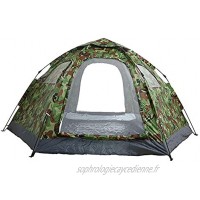 Équipement de Camping Tente à tunnel Voyager étanche Disponible en tente 4 personnes Tente pleine hauteur de la tête Tentes Extérieures Populaires  Couleur : Multi-colored  Size : Free size