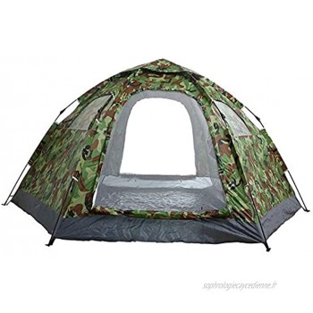 Équipement de Camping Tente à tunnel Voyager étanche Disponible en tente 4 personnes Tente pleine hauteur de la tête Tentes Extérieures Populaires Couleur : Multi-colored Size : Free size