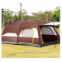 GYN Tente de Loisirs à Deux Chambres et à Un Séjour Camping à Deux Étages Surdimensionné pour 5 à 12 Personnes Tente Anti-Pluie Épaissie pour Le Camping Plein Air