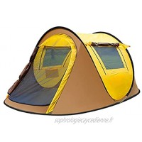 HYAN Tentes Tunnel Tente Automatique de la Tente de Camping en Plein air 3-4 Personnes Tente Portable Tente instantanée imperméable Coupe-Vent pour la randonnée tipi