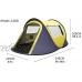 HYAN Tentes Tunnel Tente de Camping pour 3-4 Personnes 2 Portables de 2 Portables Tentes automatiques de Tente instantanée pour la randonnée familiale tipi Color : Yellow
