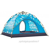 HYAN Tentes Tunnel Tente de Vitesse Automatique de Tente Portable Tente Anti-UV Double Couche Tente étanche pour la randonnée en Plein air familiale et Alpinisme tipi