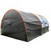 LIZHAIMING Tente De L'équipe Surdimensionné Multi-Personne 8-10 Personnes Une Chambre Deux Salles Tente De Camping Collectif Groupe Tente De Camping Tunnel