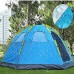 PPLAS Tentes 5-8 Personne Camping en Plein air Tente Automatique 2 Portes 4 fenêtres écran Solaire imperméable Protection UV Grande Tente d'espace imperméable au Pique-Nique de pêche Tentes Tunnel