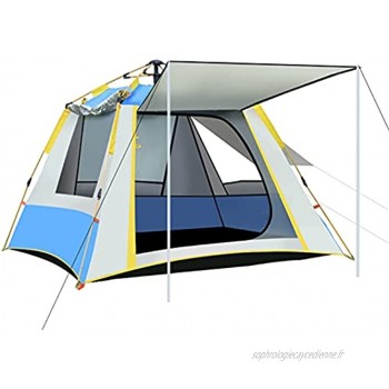 PPLAS Tentes Tente de Camping Ouverte Rapide Automatique Rapide 3-4 Personne Famille étanche de randonnée épaissie Tentes de Voyage Portable Tentes Tunnel