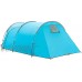 SKLLA Tente Tunnel 3-4 Personnes à Double Tunnel Tente Camping Main Prendre en Plein Air Tente Tente Imperméable