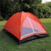 SXLONG Tente Camping Tente Tour Antipluie Crème Solaire Polyester Orange Rouge Tente 100% Imperméable Convient pour Double Voyage Camping Extérieur Taille 210 * 145 * 110Cm