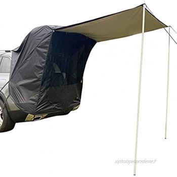 Tente de Camion de Voiture Pare-Soleil résistant à la Pluie avec Tige de Support Tente de Voiture auvent latéral Anti-UV pour Visite Autonome en Plein air