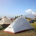 Tente ultralégère Cloud Up 2 améliorée Tentes de Camping en Tissu 20D autoportantes pour 2 Personnes avec Tapis Gratuit -20D Gris Fédération de Russie