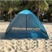Tentes Tente anti-mouse à la plage avec la protection UV de gaze Camping Camping automatiquement Tente de plage portative en plein air avec tente de tente de pêche au rideau de maille Blackout Tentes