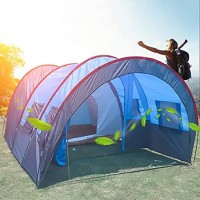 Tunnel Tent Family Tent Camping Tents Multi-Person Outdoor Activities One-Room Two-Hall Tent