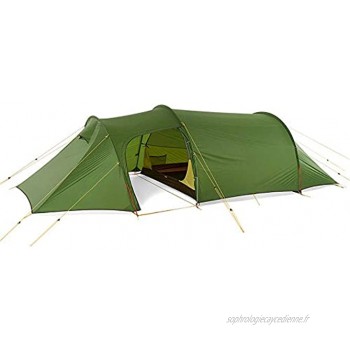 Yingm Conception Durable Tente de Tunnel Ultra-légère extérieure 3-4 Personnes Camping Camping One-Living Tent Membres de la Famille Tente D'activités en Plein Air Couleur : Vert Size : M
