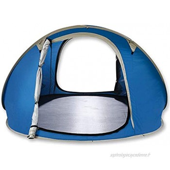 IREANJ Plage Tentfully Ouverture Automatique Rapide en Plein air 3-4 Abris Personnes Sun Double Simple Camping Portable Tente