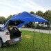 LPL Soleil Multifonction auvent imperméable de la déchirure de la déchirure de la déchirure de la déchirure Automatique Camping Auto Camping SUV MPV remorque de la Tente Anti-UV auvent Color : Blue