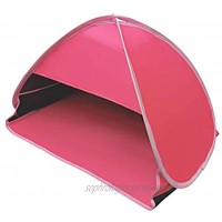 QOTSTEOS Tente Anti UV Tente de Plage avec Protection Escamotable Coupe-Vent Protection Tente de Plage Anti-Sable imperméable pour Famille Adulte Camping pêche Pique-Nique