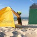 Relaxdays Tente de Douche Camping XXL Cabine d’essayage pour Camping & Jardin 275 x 156,5 x 154 cm Vert foncé Gris