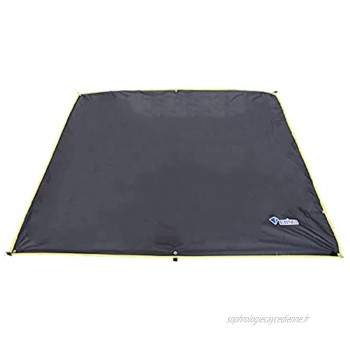 TRIWONDER Tarp Ultra Léger Tapis de Sol Bâche de Tente Couverture Anti-Pluie Abri Parasol Auvent Imperméable pour Randonnée Camping Pique-Nique Plage