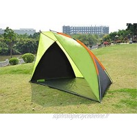WEI-LUONG Tente Plage Tentoutdoor Double Pêche Loisirs Shade Coupe-Vent imperméable Sun Abris Camping en Plein air