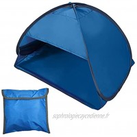 Wenlia Tente de plage abri solaire anti-UV chaise longue de plage bateau mini tente automatique pour jardin camping abri solaire avec sac de transport