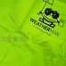 Weatherman Housse de pluie imperméable pour cartable et sac à dos Couleur repérable Avec cordon élastique Revêtement anti-pluie pour la sécurité . vert