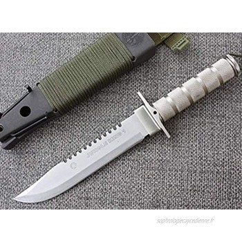 FARDEER KNIFE Couteau de Survie d'extérieur Outdoor Chasse pour Camping randonnée Survie