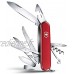 Victorinox Couteau de Poche Huntsman 15 Fonctions Ciseaux Scie à Bois Tournevis Rouge Rouge One Size