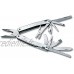 Victorinox Swiss Tool Spirit X Couteau de Poche Suisse Multitool 24 Fonctions Lame Fixe Etui Argent