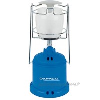 Campigaz Lampe à Gaz 206L Lanterne de Camping Portable 80W fonctionne avec la Cartouche Perçable Campingaz C206