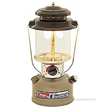Coleman Lampe à Pétrole Powerhouse 2 Mantle Lantern Double Manchons