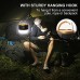 Lantern Camping Led Usb Rechargeable Solar Powered Portable Lampe Baladeuse 3 Modes Emergency Light Power Bank Etanche Puissante Camping Lights for Tents Randonnée Urgence