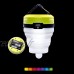 Lanterne de camping lampe de poche portable pliable à LED lampe de poche d'urgence pour extérieur randonnée camping