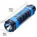 SFF Camping Lampe Lanternes Électriques LED Lampe De Camping Magnétique avec Port USB Portable Portable pour La Randonnée en Plein Air éclairage Color : Blue