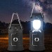 SJNSJN Portable Lanterne LED USB Rechargeable Camping Lumière Lampe Camping Solaire Lanterne Lampe de Camping 3 Modes Lanterne Pliable Pour Urgences Randonnée Chasse lecture 6W