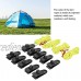 EFFACER Corde de tente de camping matériau ABS design professionnel corde de camping avec ajusteur pour la famille pour l'extérieur pour le camping