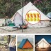 PTONZ Cordes pour Tente Réfléchissante 4 pièces 3mm Corde de Guidage pour Tente Légère avec Tendeur en Aluminium Idéal pour Le Camping Randonnée Auvent Tente 4m Jaune