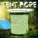 Telituny Tente Rope-50m Camping en Plein air Tente auvent réfléchissant Guyline Corde Guy Line Cord Paracord
