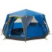 Coleman Tente OctaGo Tente de Camping 3 Places Tente Dôme Ultra Légère 100% Imperméable à Tapis de Sol Cousu