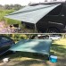 TRIWONDER Tarp Léger Tapis de Sol Camping Bâche de Tente Anti Pluie Parasol Abri de Soleil Couverture Imperméable pour Pique-Nique Plage