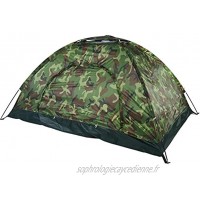 Cadeau de Juillet Tente,ouflage extérieure pour 2 Personnes avec piquets et poteaux pour Le Camping pour laa randonnée