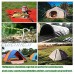KOIROI Lot de 16 piquets de tente en métal haute performance Idéal pour le camping les auvents et les bâches