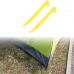 SHOPANTS Lot de 20 piquets de tente en plastique très résistants pour fixer une tente de camping des bâches de pluie des tapis de jardin