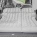 Kit de pompe de siège arrière de matelas d'air gonflable de voiture accessoire de camping de coussin de couchage de lit de voyage épaissi gonflable de véhicule de matelas d'air de voitureGris